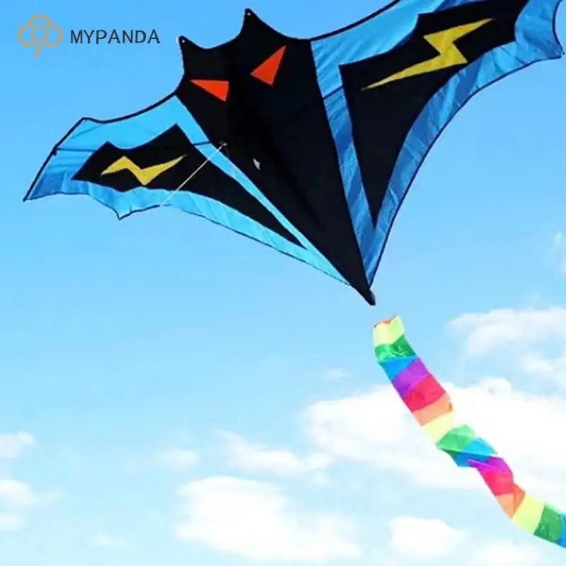 Easy to Fly Handmade  Children's Bat Kite with Long Tail - ToylandEU