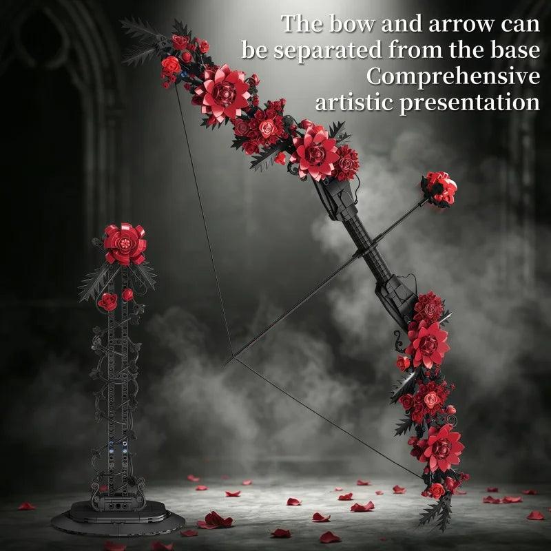 Building Block Rose | 1328 Pieces | Toylandeu™