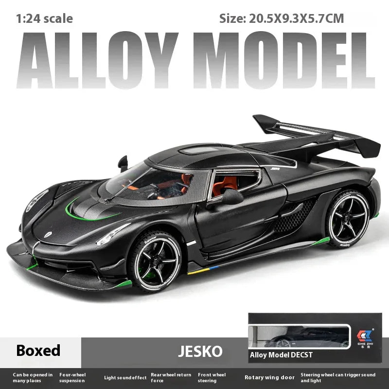 1 24 Diecast Car Model Jesko Gift For Collectors Edition - ToylandEU