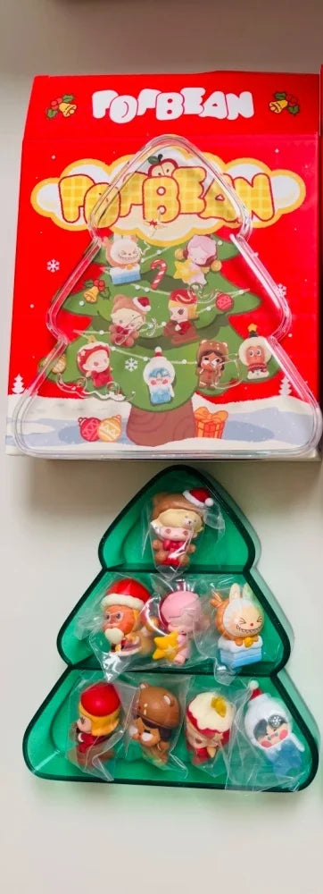 Popbean Set | 6 Piece Mini Dolls | Desk Decor Gift | Labubu Zsiga
