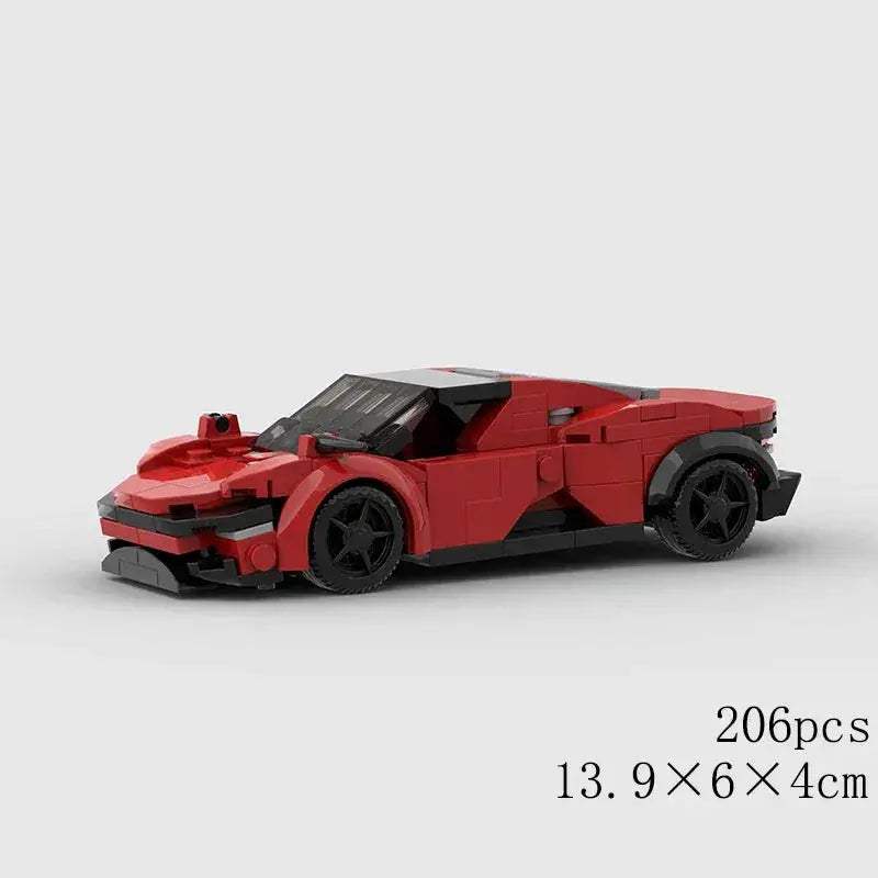 Miata MX5 Realistic Race Car Building Blocks Set For Collectors - ToylandEU