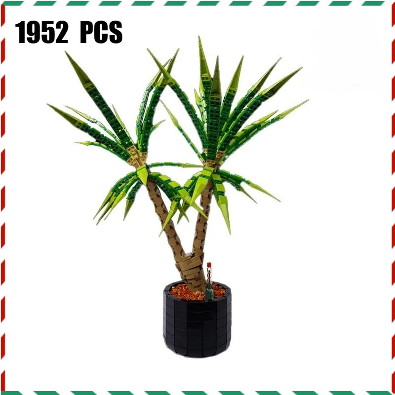 Dragon Tree Plant Building Blocks Lego Compatible Educational Set