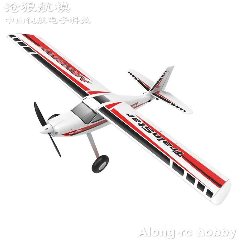 RC Volantex RC TrainStar Ascent 747-8 EPO Trainer Aircraft - 1400mm Wingspan Beginner's RC Airplane Kit or PNP