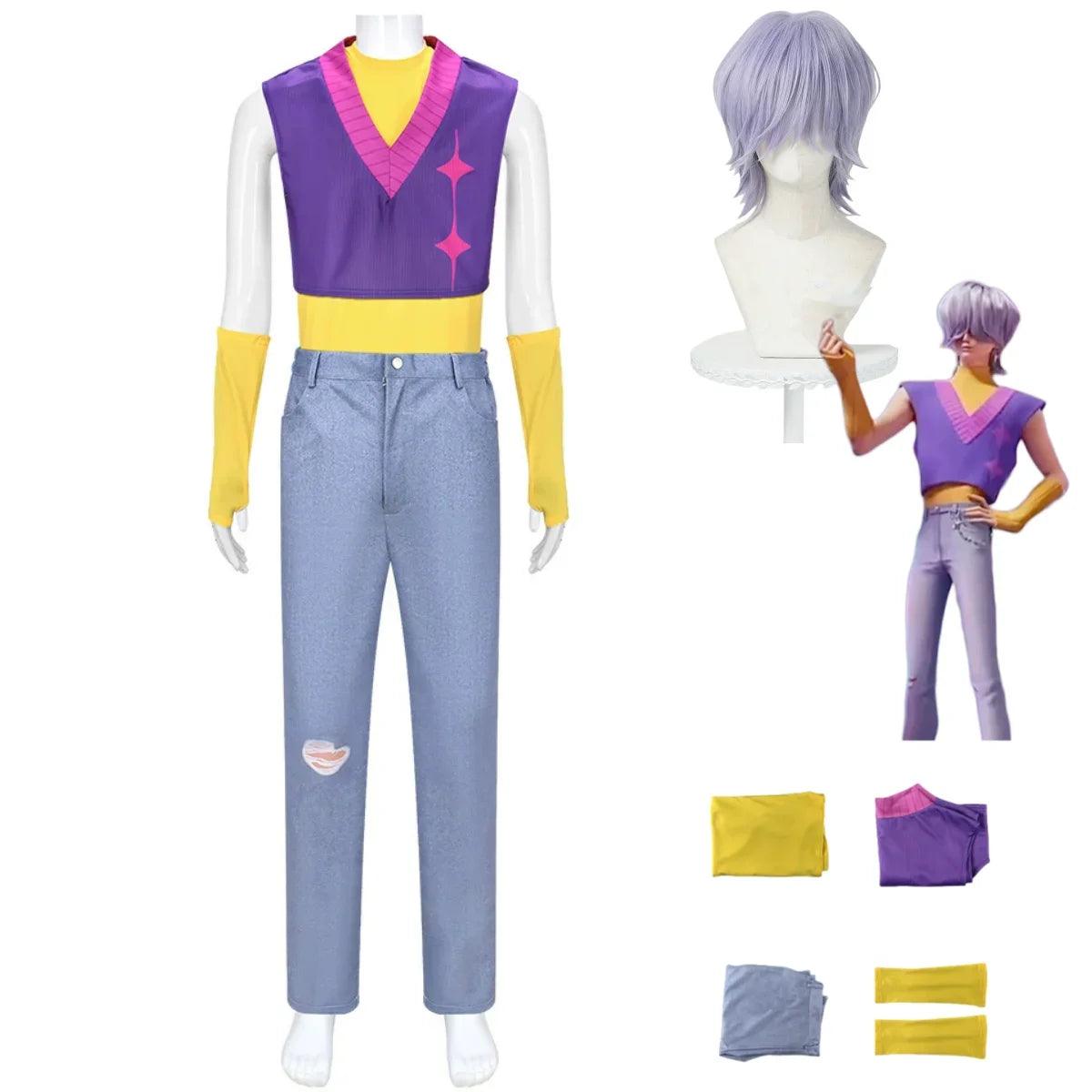 Colorful Cosplay Vest | Unisex Polyester | Toylandeu™