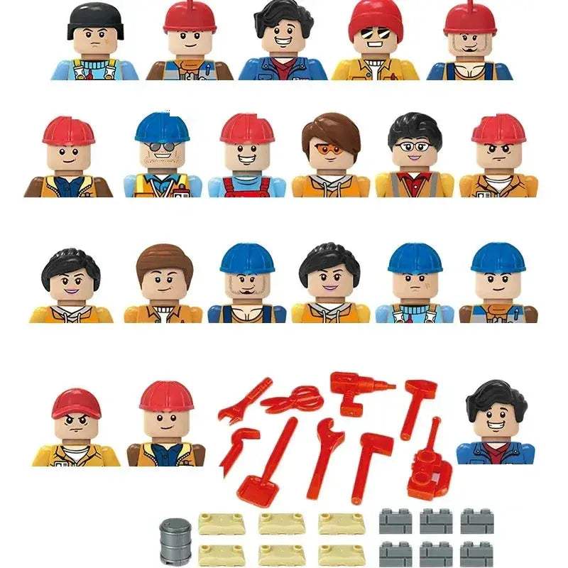 3D Family Figures Building Blocks Educational Toys For Kids - ToylandEU