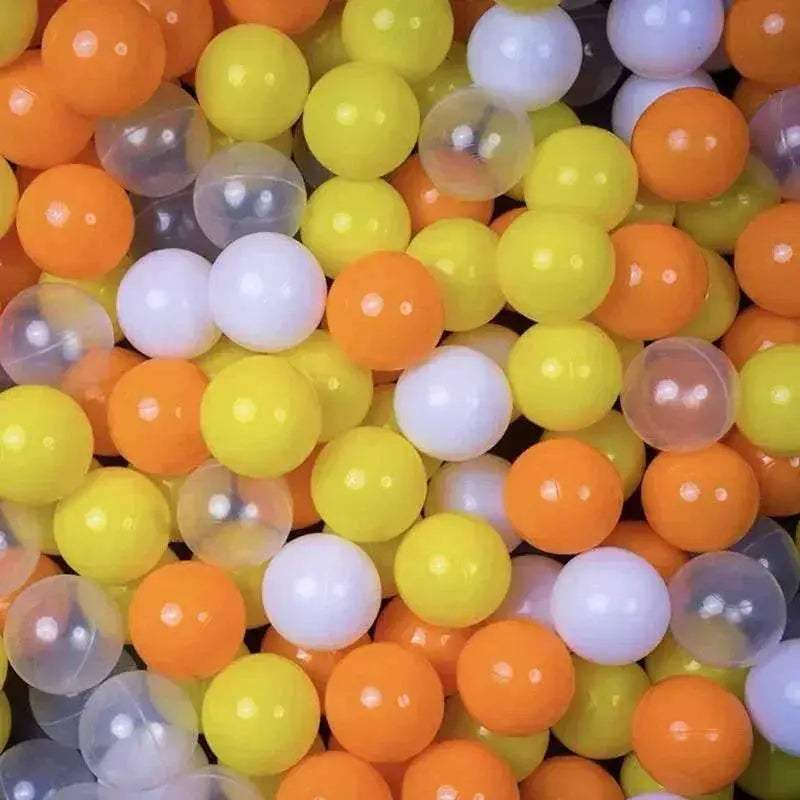 100Pcs Eco-Friendly Colorful Ball Soft Plastic Ocean Ball Gifts - ToylandEU