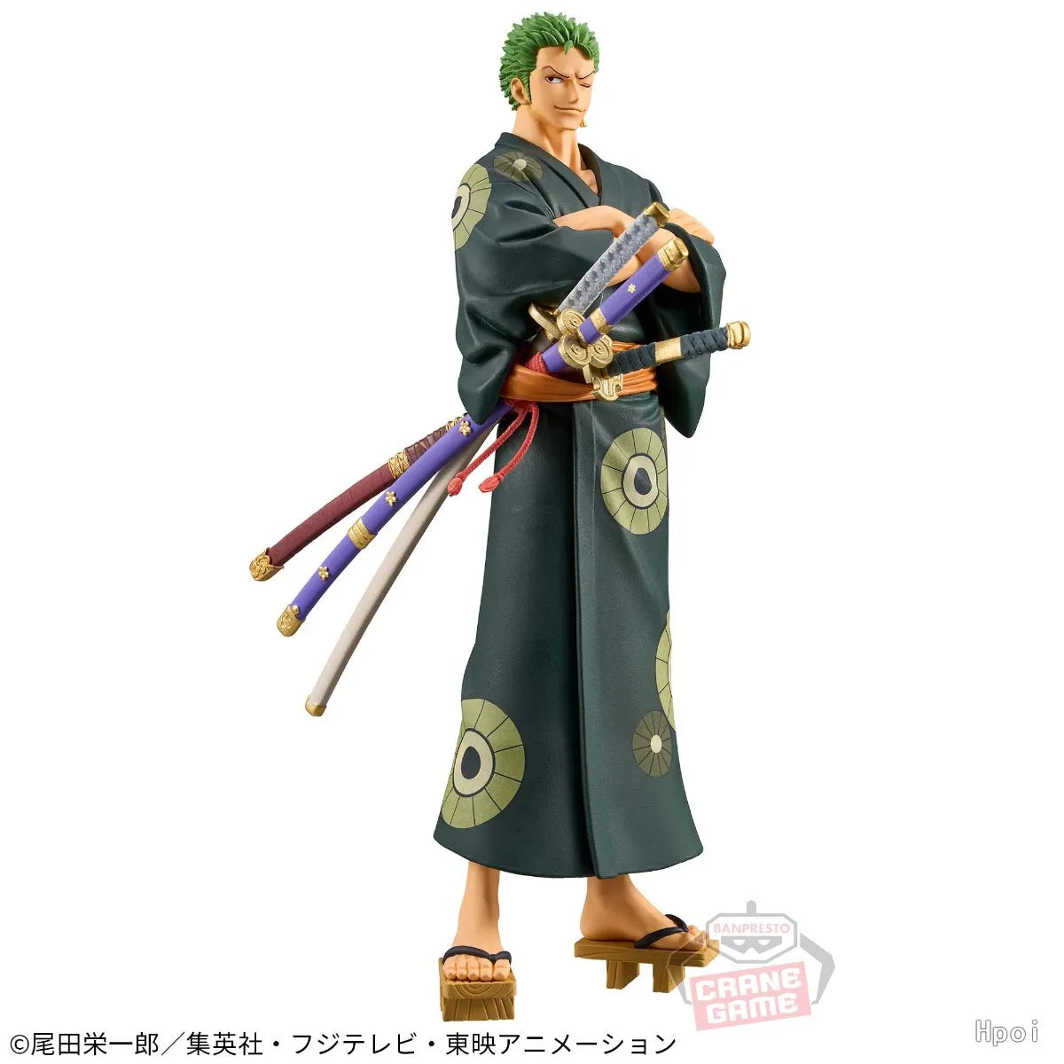 One Piece Figure | Roronoa Zoro | 17cm PVC DXF Wano Country