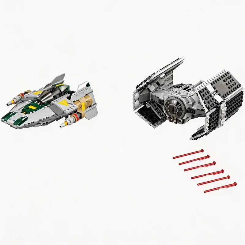 Building Blocks Set | 702Pcs A Wing Fighter | Lego Compatible Model | Gift