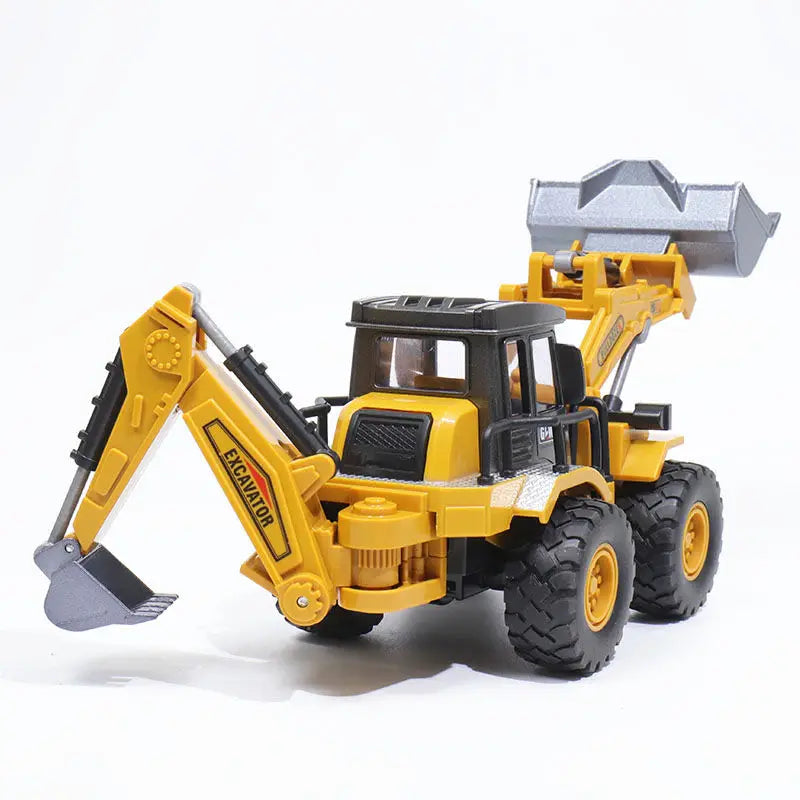 Toys for Boys Alloy Tractor Kids Excavator Bulldozer Miniature Crane - ToylandEU