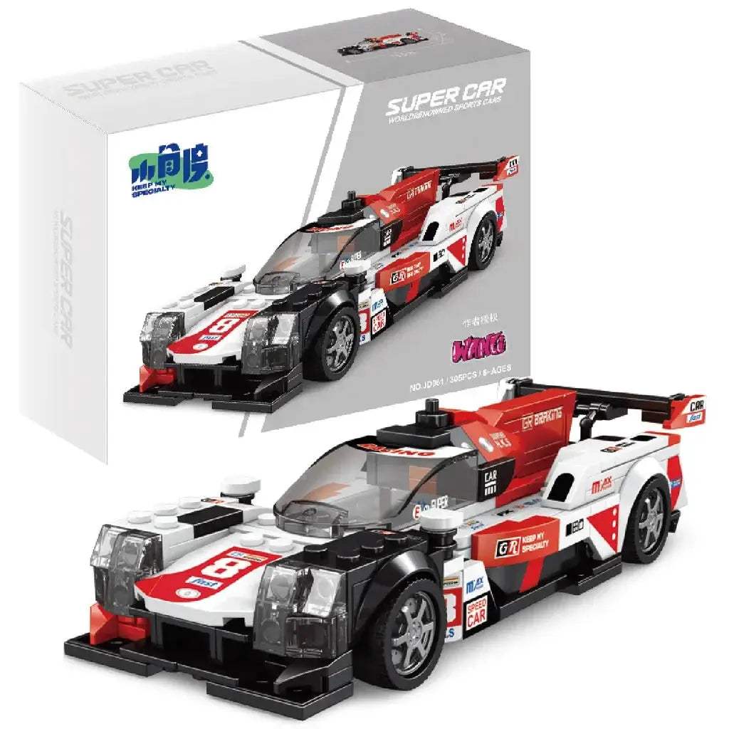 11 Types Speed Champions Car Hypercar Building Blocks MOC Construction Bricks Famous Sport Vehicle Toys Gift For Children Kids - ToylandEU