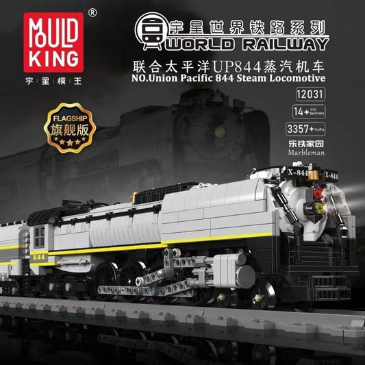 Lego Compatible Train | Union Pacific 844 Locomotive | Remote Control | 12031