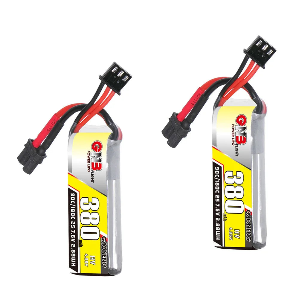 Original GNB 7.6v 380mAh 90c/180c Lipo Battery For Beta75X RC Toyland EU