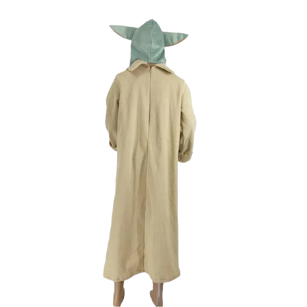 Zawaland Unisex Kids Yoda Costume - Fun Halloween Costume with Headgear