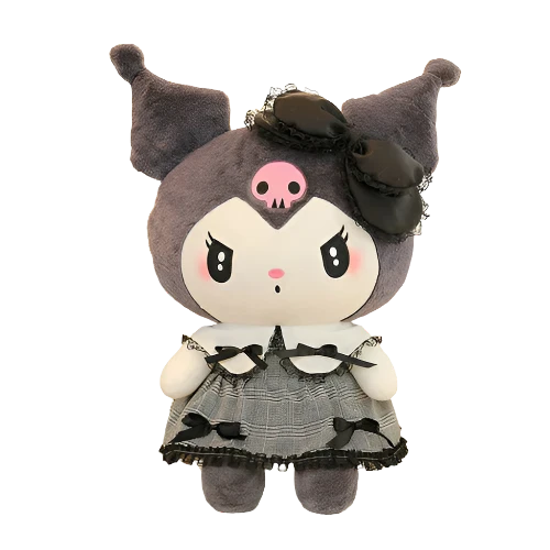 30-60cm Sanrio Kuromi My Melody Plush Toy Big Size Kawaii Gothic Little ToylandEU.com Toyland EU