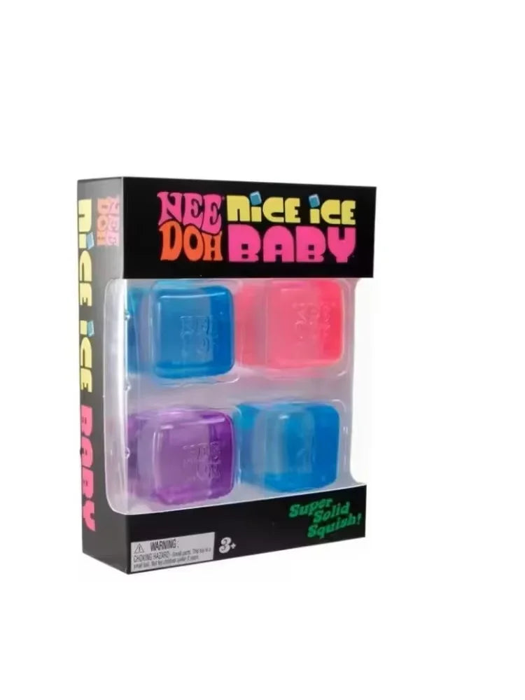 Jelly Squeeze Fidget Toy | Soft Sensory Relief | Jellyfish Cube Shape | Teen