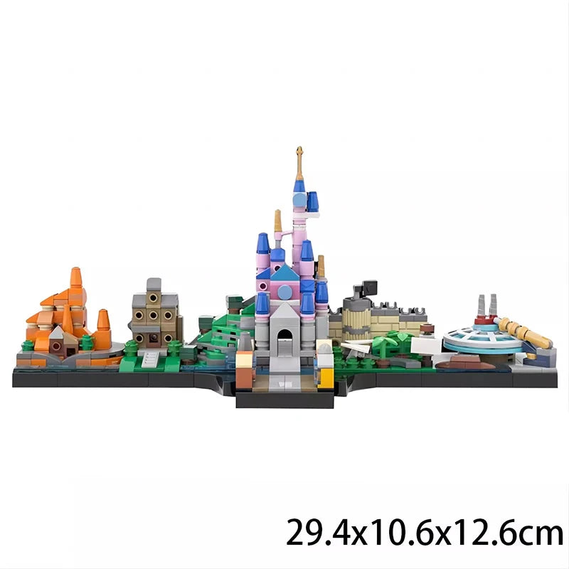 Lego Compatible Blocks Set | Fairy Tale Princess | City Skyline | Small Blocks
