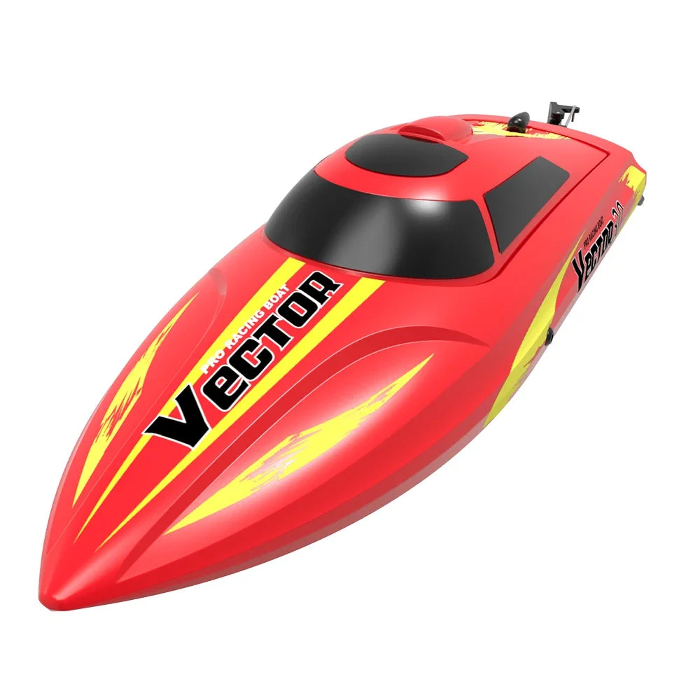 RC High-Performance Waterproof Electric RC Speedboat for Kids - 2.4GHz Remote Control Racing Boat Birthday Gift for Boys