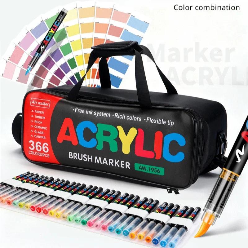 Acrylic Paint Markers | 288 Pcs | Toylandeu™