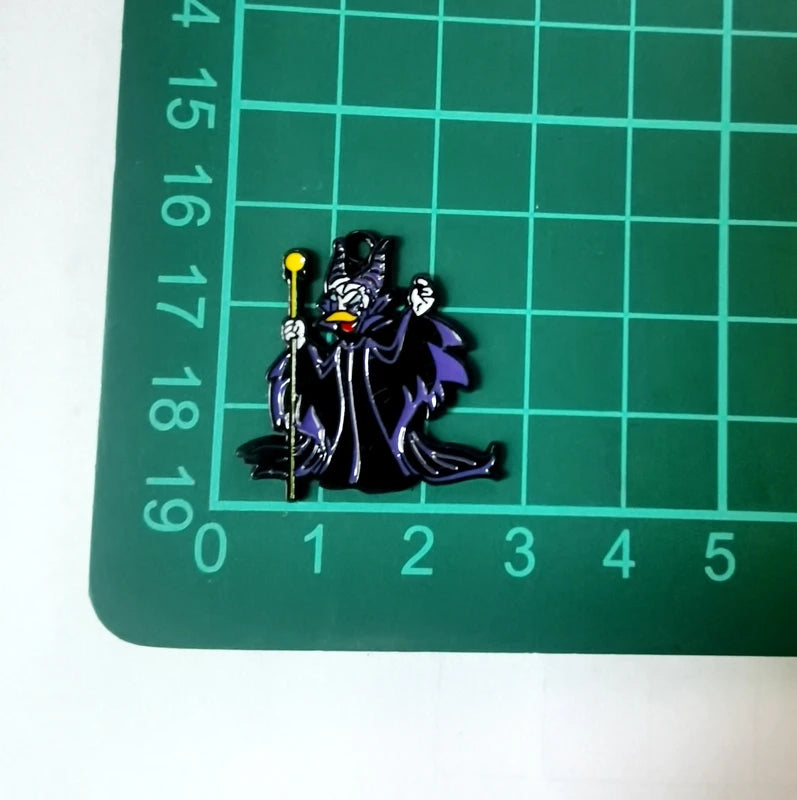Halloween Pendant Charms | Metal | Keychain DIY | 10 Pieces