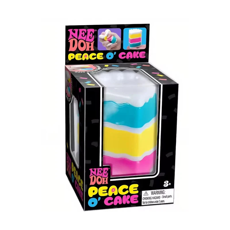 Needoh Ice Cream Sensory Toy | Stress Relieving Pinch Block | Adult Fidget Gift
