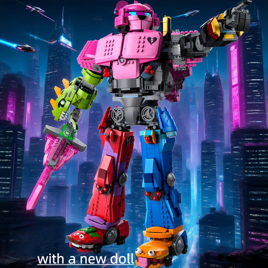 Mecha Figure Building Blocks | In Stock | Toylandeu™