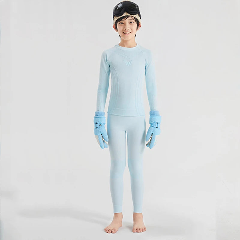 Kids Compression Base Layer Set | Compressed Fit | Durable Knit | Unisex Youth