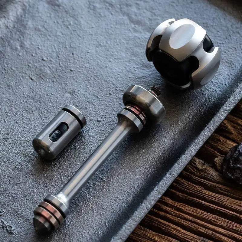 LAUTIE Fingertip Gyro NOIZ C-NANO EDC Out Of Print Decompression Luminous Metal Fidget Toy - ToylandEU
