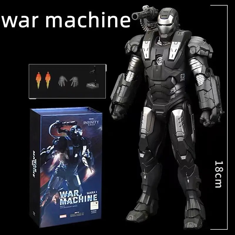 Original ZD Toys Iron Man Legends MK42 MK43 MK46 War Machine 1/10 MK50 MK2 MK3 MK4 MK5 MK6 MK7 Tony Stark Model Action Figure - ToylandEU