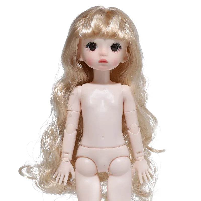Dolls For Girls Ball Jointed Doll Toys Bjd 30cm Blue Eyes - ToylandEU
