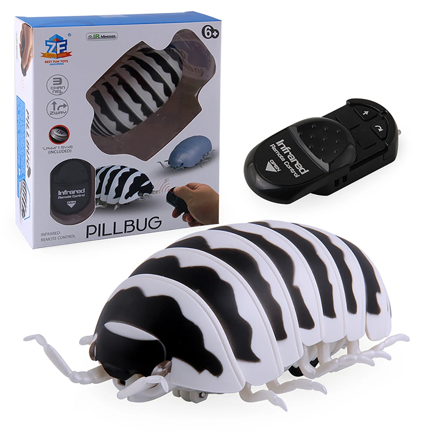 Remote Control Pillbug Robot: Hilarious Prank Toy for Kids & Adults