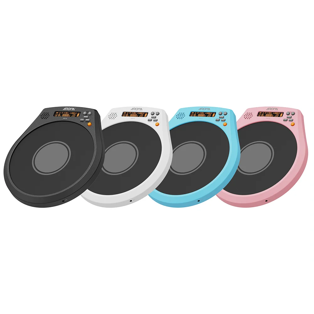 Rechargeable Electronic Drum Pad 8 Inch Metronome For Practice