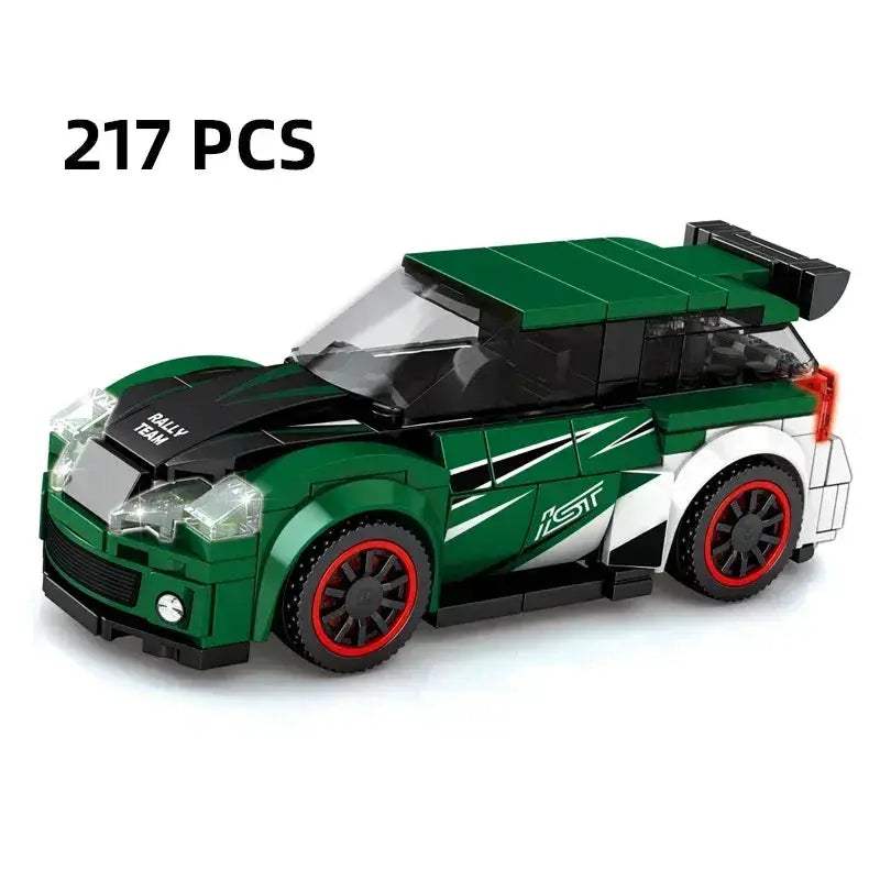 MOC Racing Car Lego Compatible Building Blocks Set For Kids - ToylandEU