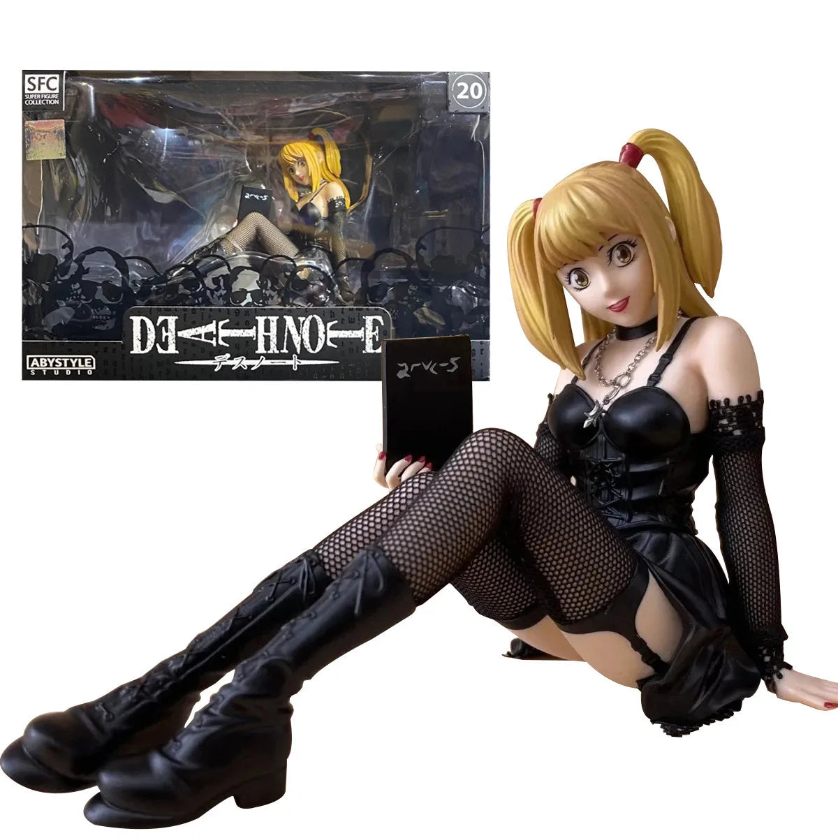 Death Note Misa Figure | 12cm Highly Detailed | Bandai Licensed | Desk Ornament