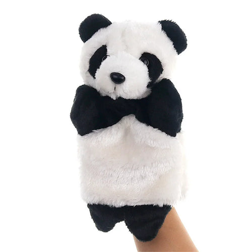 25cm Panda Plush Hand Puppet Animal Stuffed Doll Soft Glove ToylandEU.com Toyland EU