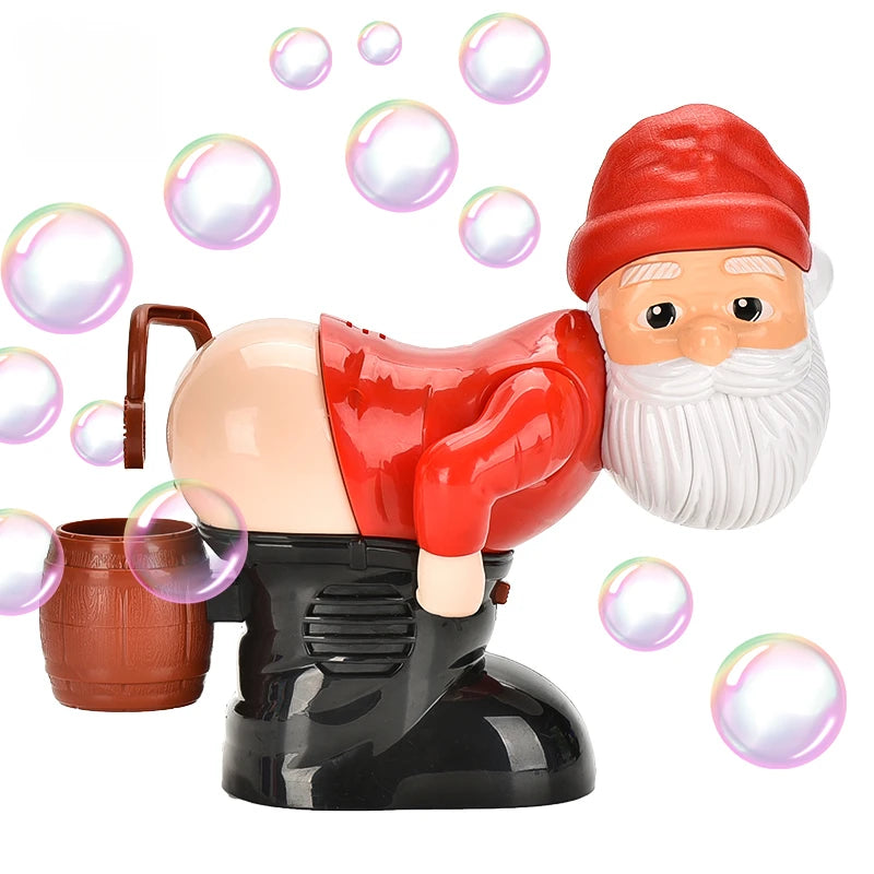 Santa Claus Bubble Blower for Kids and Pets - Indoor and Outdoor Fun