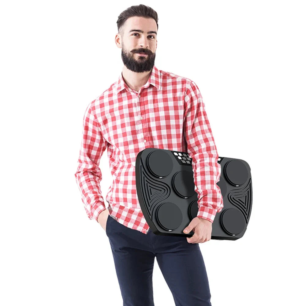 Portable USB Rechargeable Electronic Drum Set With 7 Pads