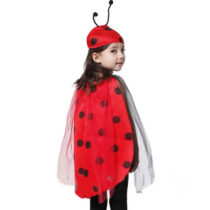 Charming Kids' Ladybug Costume Set - Perfect for Halloween & Parties