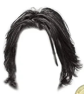 Wig | Vincent Vega Style Cosplay Wig | Heat Resistant Silk | Medium