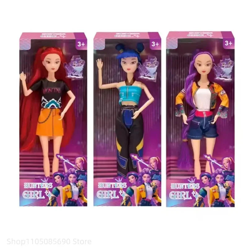 Kpop Anime Figure Action Set Rumi Mira Zoey Collectible - ToylandEU