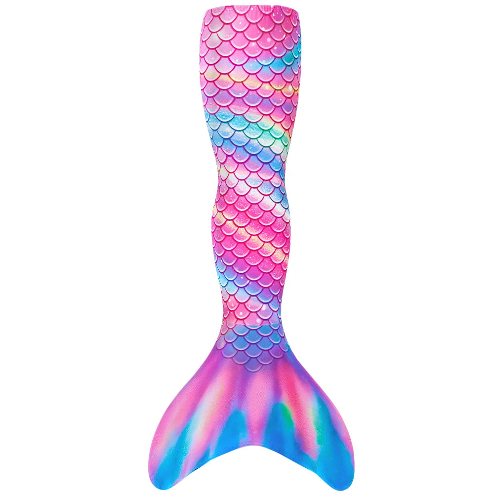 Girls One-Piece Mermaid Tail Swimsuit | Age 4-6Y | Polyester Elastane | 4-6Y
