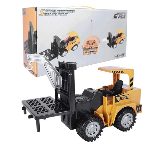 RC Construction Truck Set with Forklift and Excavator Simulation - Ready to Run Engineering Toys ToylandEU.com Toyland EU