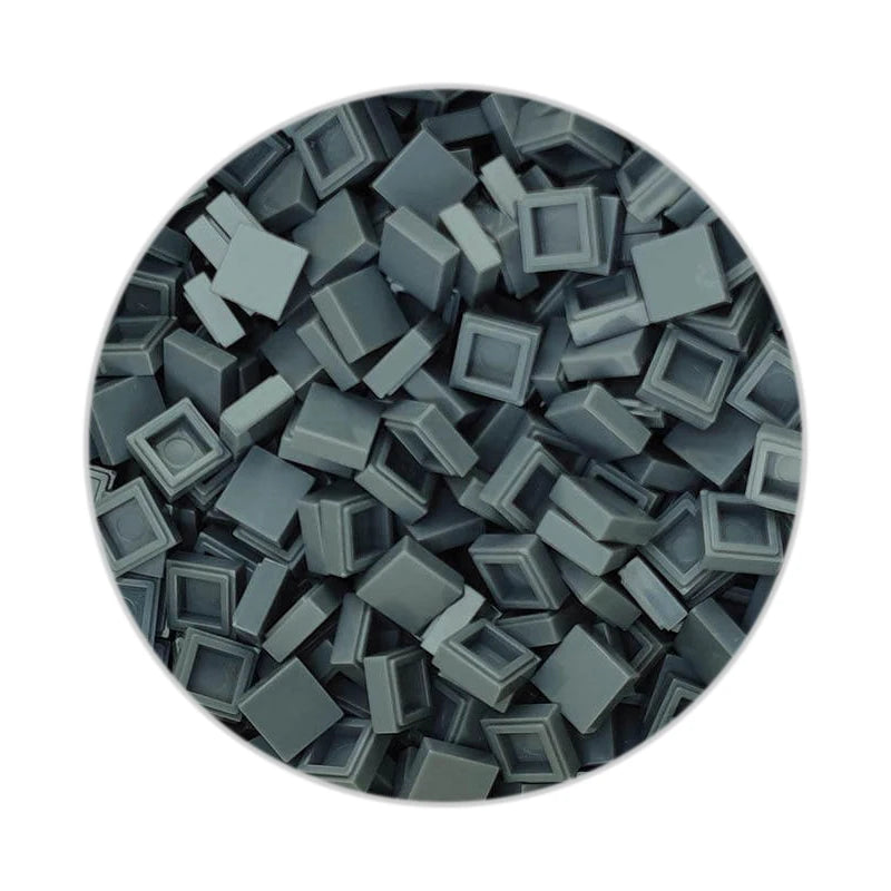 Smooth 1x1 Building Blocks | MOC Pixel Particles | DIY Kids Set