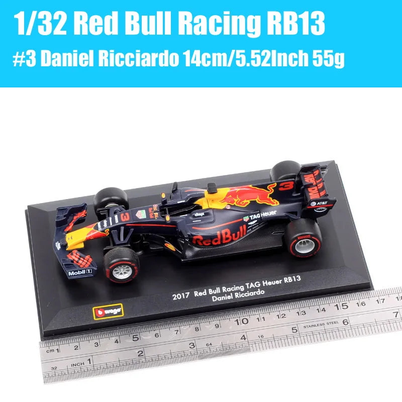 Diecast Race Car | 1:32 Scale | Red Bull Racing | 2017 F1 Model
