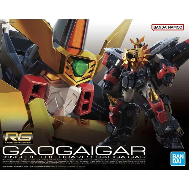 GaoGaiGar Model Kit | 1/144 Scale | Bandai Real Grade Series