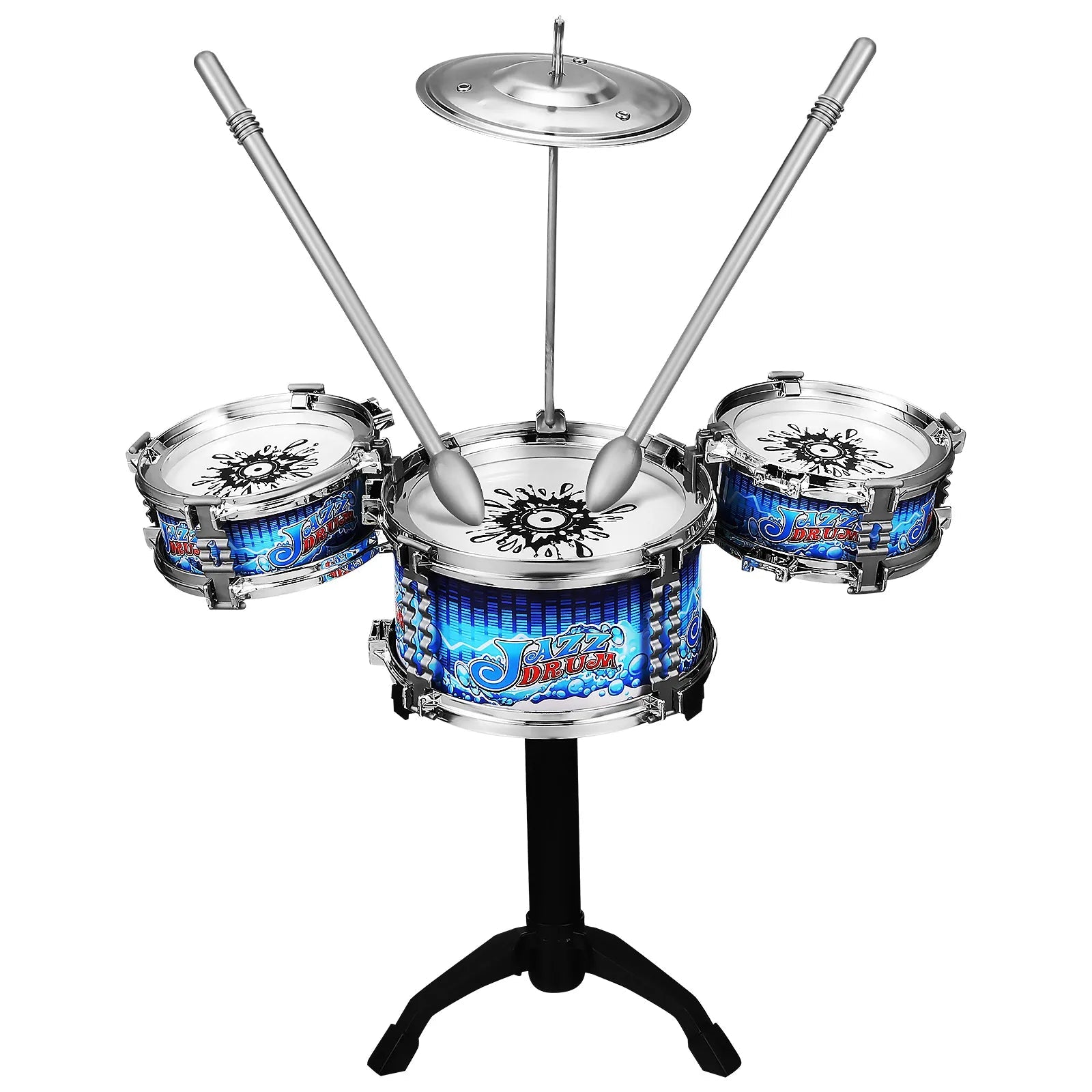 Kids Drum Set Drums Music Educational Toys For Ages 5-9 Plastic - ToylandEU