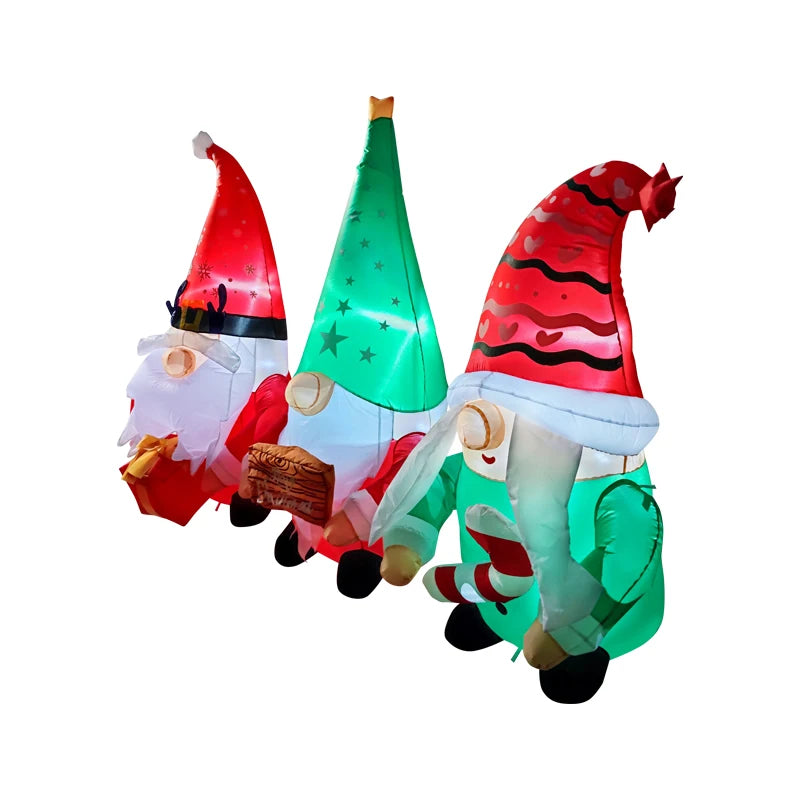 Christmas Inflatable | 2.1M Height | Built In Led | Lawn Garden