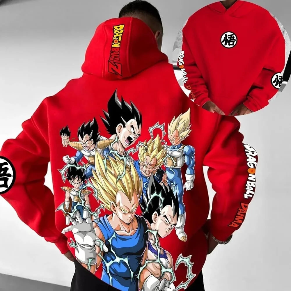 Dragon Ball Hoodie | Pure Cotton | Relaxed Casual Fit | Mens