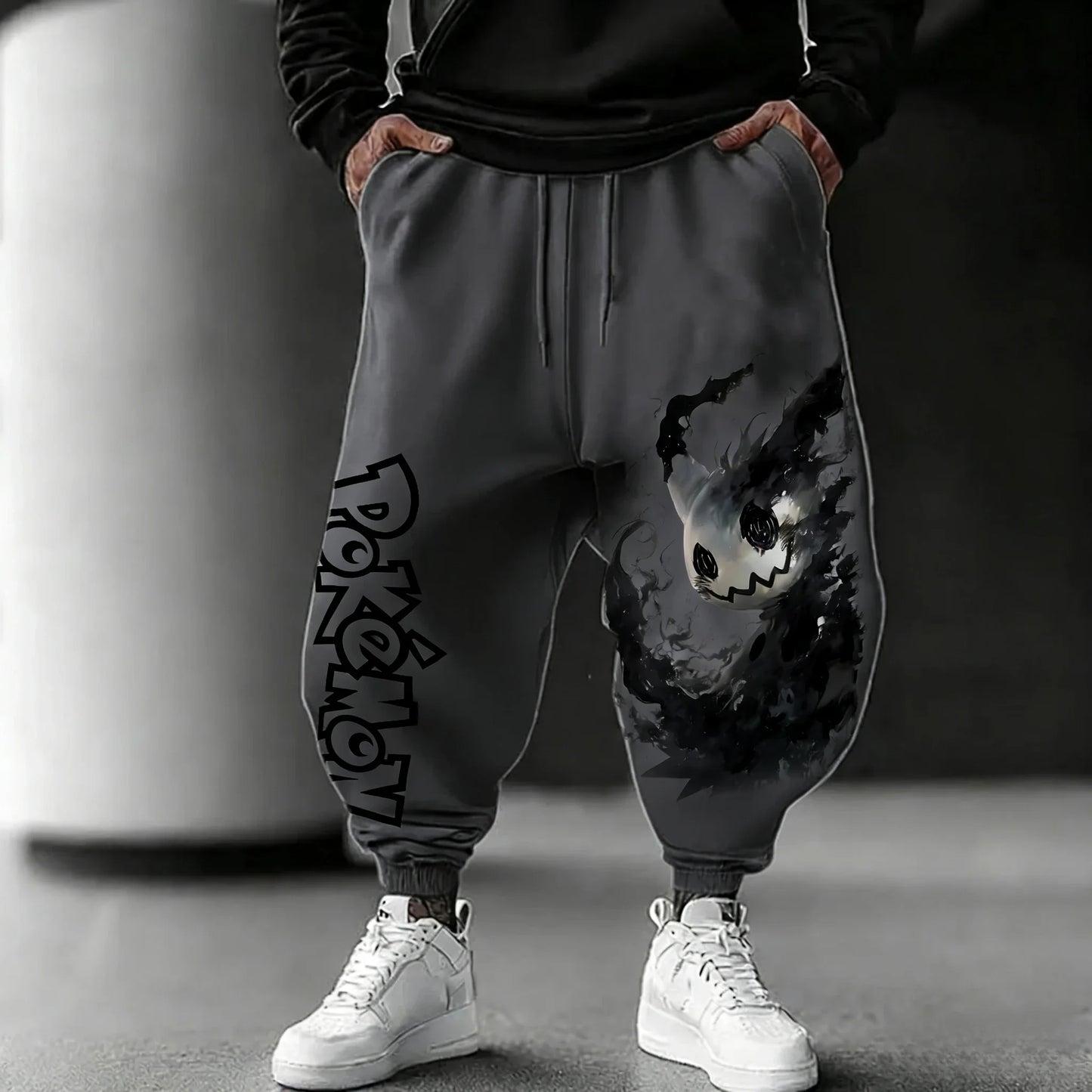 Pokemon Sweatpants | Anime Printed 100 Percent Cotton | Unisex Loose Fit | XS-XL