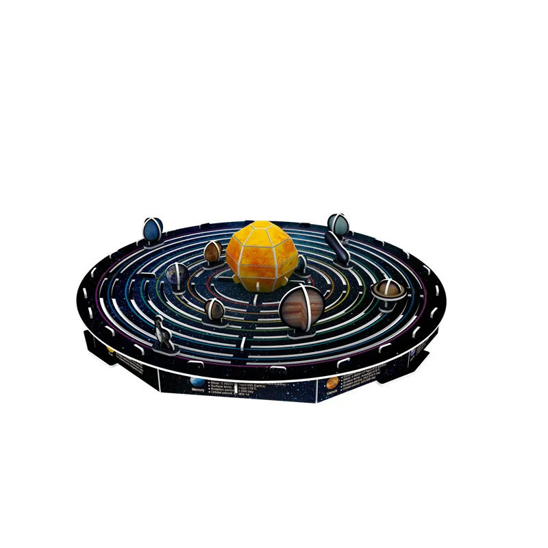 3D Puzzle | Space Model | Paper Craft DIY Kit | Multicolor