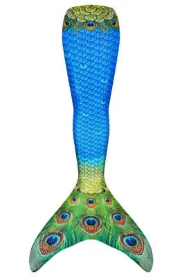 Mermaid Tail Swimsuit With Monofin for Kids and Adults Cosplay